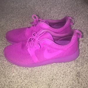 Purple Flyknit Nikes